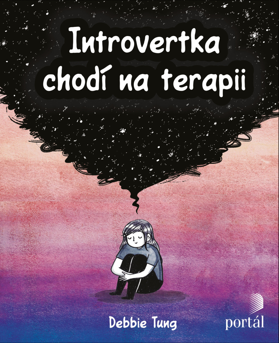 introvertka chodí na terapii debbie tung psychoterapie deprese úzkost komiks