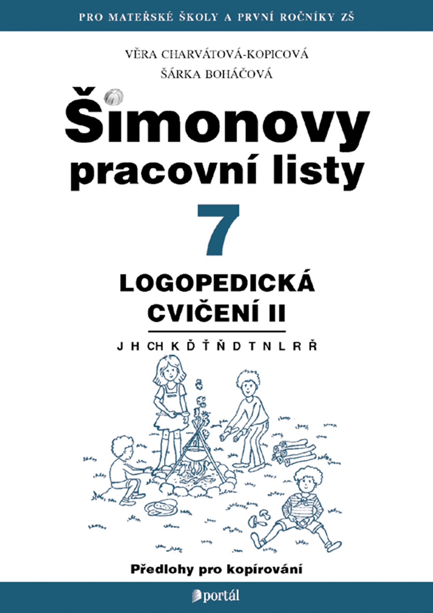 ŠIMONOVY PRACOVNÍ LISTY 7. /LOGOPEDICKÁ CVIČENÍ II/