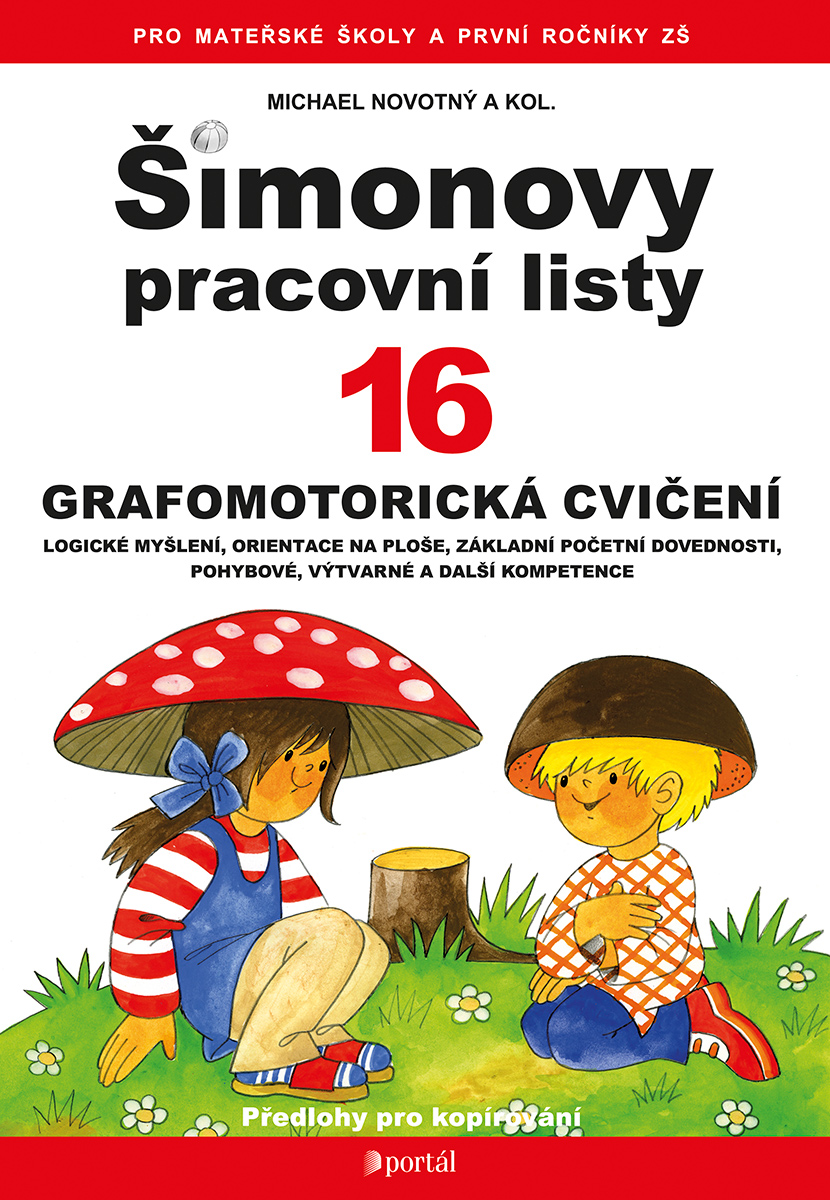 ŠIMONOVY PRACOVNÍ LISTY 16.GRAFOMOTORICKÁ CVIČENÍ