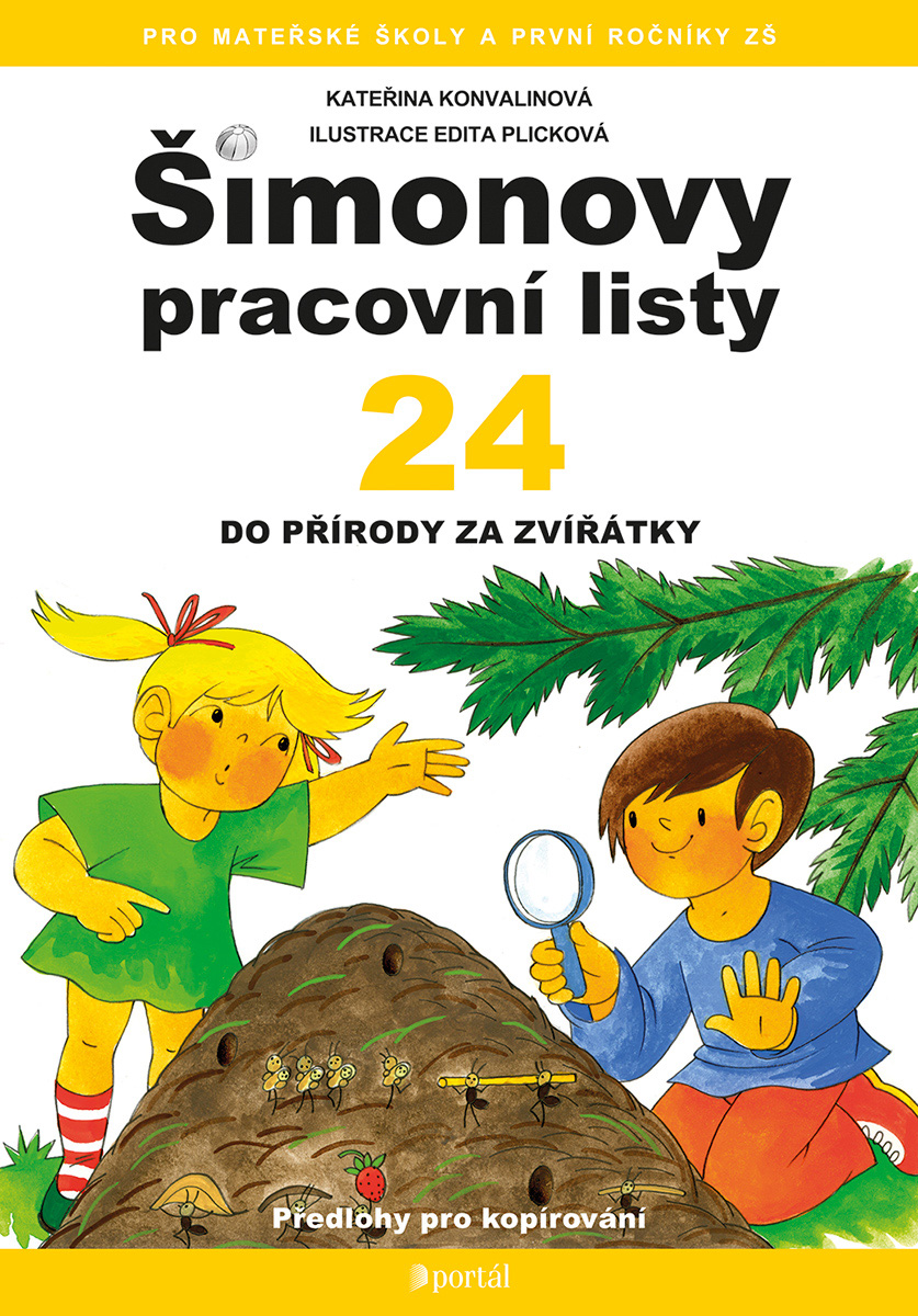 ŠIMONOVY PRACOVNÍ LISTY 24 DO PŘÍRODY ZA ZVÍŘÁTKY