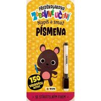 Předškolákovo zábavné učení - PÍSMENA - napiš a smaž