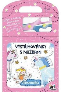 Vystřihovánky s nůžkami Jednorožci