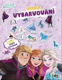 Ledové království - Veselé vybarvování se super samolepkami