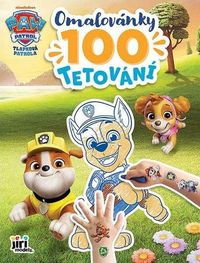 Tlapková patrola - Omalovánky a 100 tetování