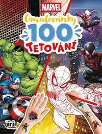 Marvel - Omalovánky a 100 tetování