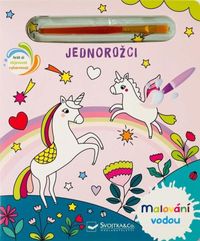 Malování vodou Jednorožci
