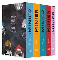 5 x Bernard Minier - box Mráz, Kruh, Tma, Noc, Sestry