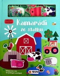 Hravá knížka Kamarádi ze statku - plstěné hrátky, čti a stav