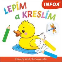 Lepím a kreslím - Červený sešit / Červený zošit