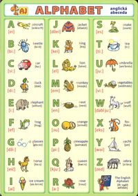 Alphabet - anglická abeceda