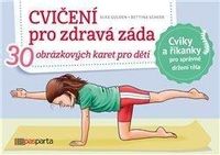 Cvičení pro zdravá záda - 30 obrázkových karet