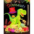 Dinosauři - Úžasná škrábací knižka a omalovánky