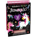 Jednorožci - Vyškrabuj a vybarvuj