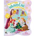 Princezny - Nejkrásnější vánoční omalovánky se samolepkami