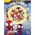Omalovánky se svítícími samolepkami Spidey