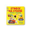 Stroje na stavbě Kniha s magnety