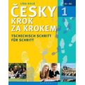 Česky krok za krokem 1 / Tschechisch Schritt für Schritt 1 (Učebnice + klíč + 2 CD)