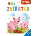 Naše zvířátka - sešit s prasátky (+ samolepky)