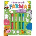 Barevná farma omalovánky