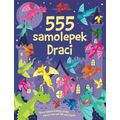 555 samolepek - Draci