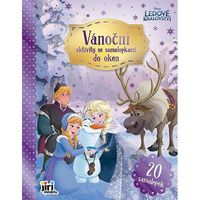 Ledové království - Vánoční aktivity se samolepkami do oken