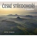 České středohoří z letadla