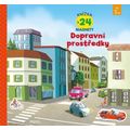Dopravní prostředky - knížka s 24 magnety