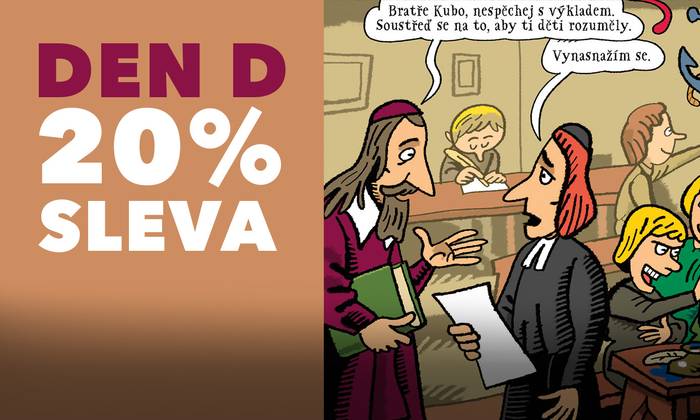 Den učitelů přichází spolu s naším Dnem D a slevami 20 %!