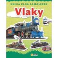 Kniha plná samolepek - Vlaky
