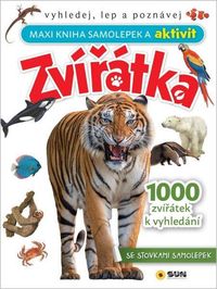 Maxi kniha samolepek a aktivit Zvířátka