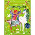 Kniha s diamantovými samolepkami Jednorožci - Navrhuj a Lep