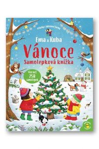 Ema a Kuba - Vánoce samolepková knížka