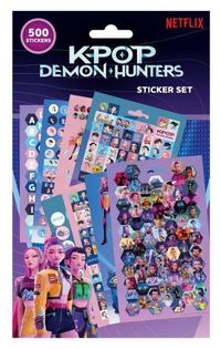 KPop Demon Hunters Set samolepek (500 kusů)