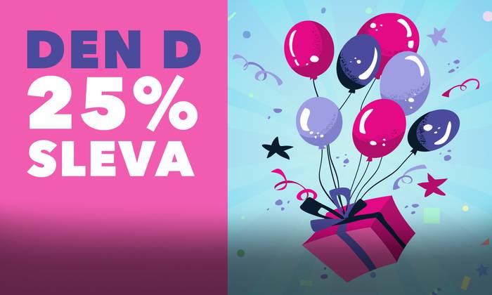 Portál má narozeniny, ale dárek máme pro vás: slevu 25 % na tištěné knihy až do neděle!